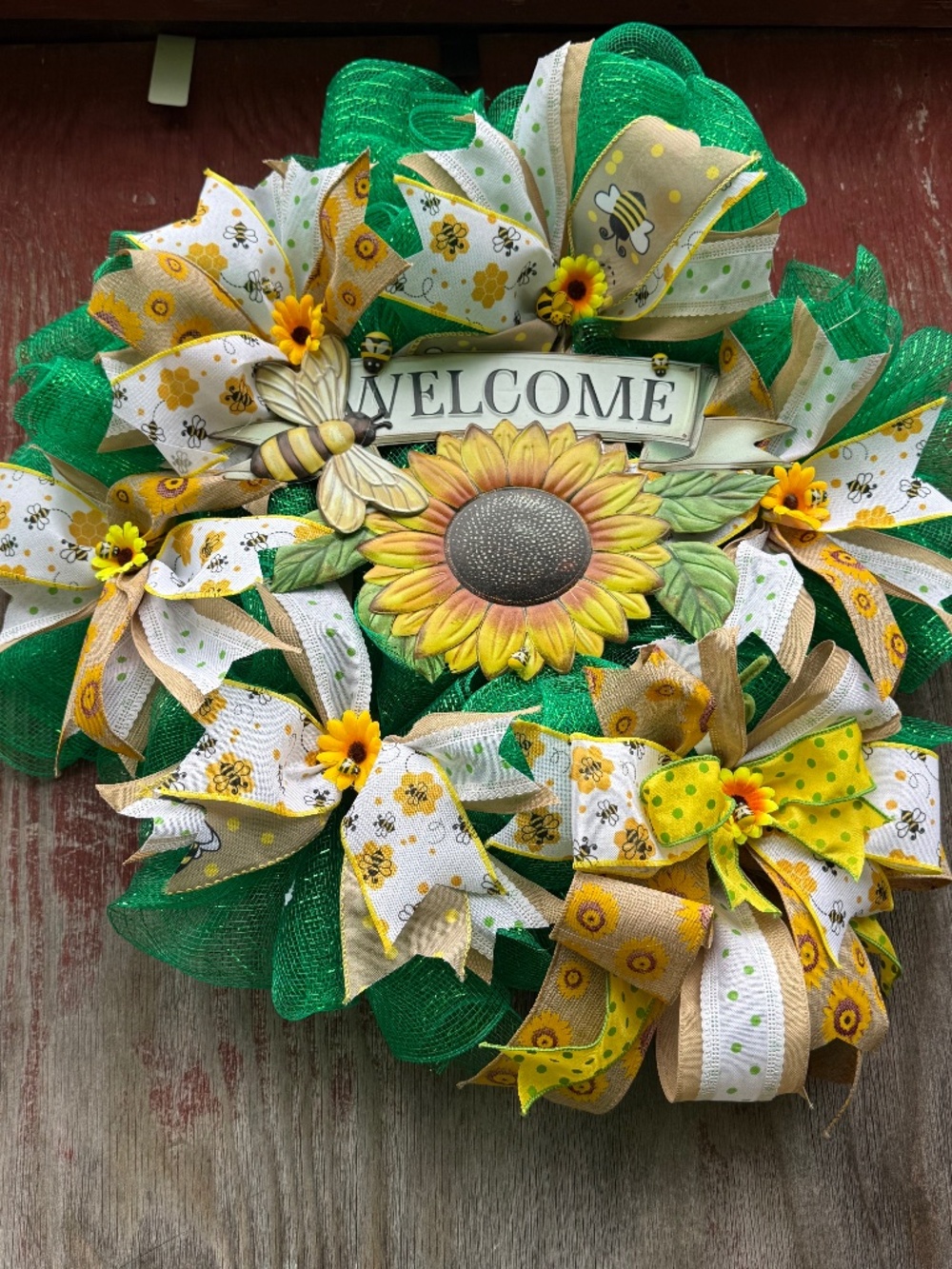 Sunflower wreath